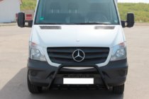 Mercedes Sprinter W906 2006–2018 Prednji zaščitni lok WT004 (črn) fotografija 3