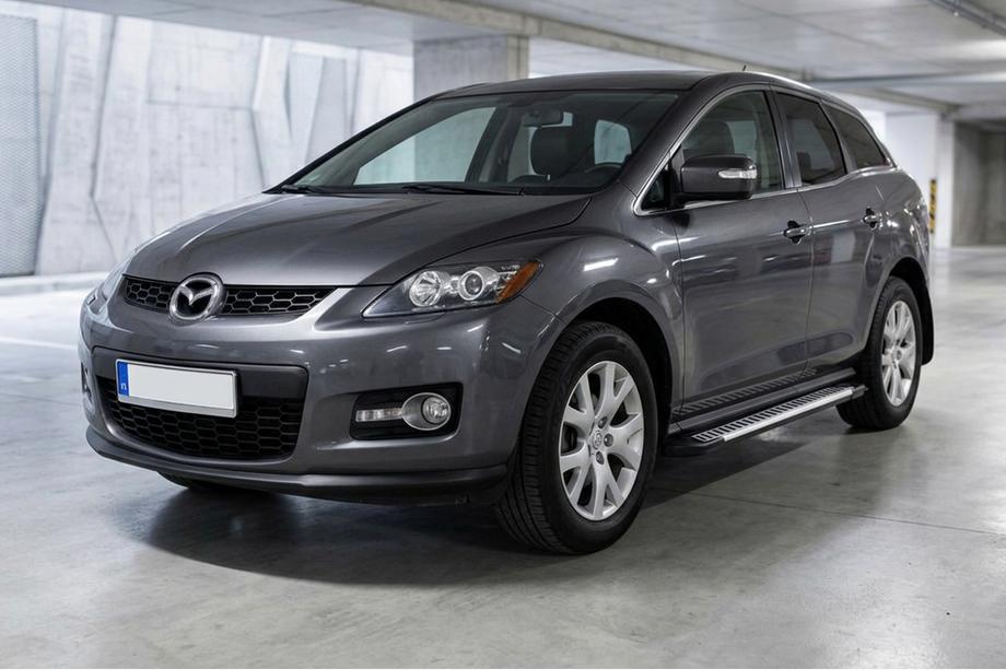 Mazda CX-7 2006–2012 Stranski pragovi Line (2 kos, aluminij) Image