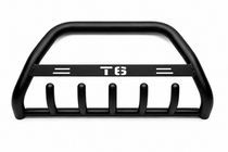 Volkswagen T6 2015–2024 Kenguru zaščitni lok WT004 Black (nerjavno jeklo) fotografija 1