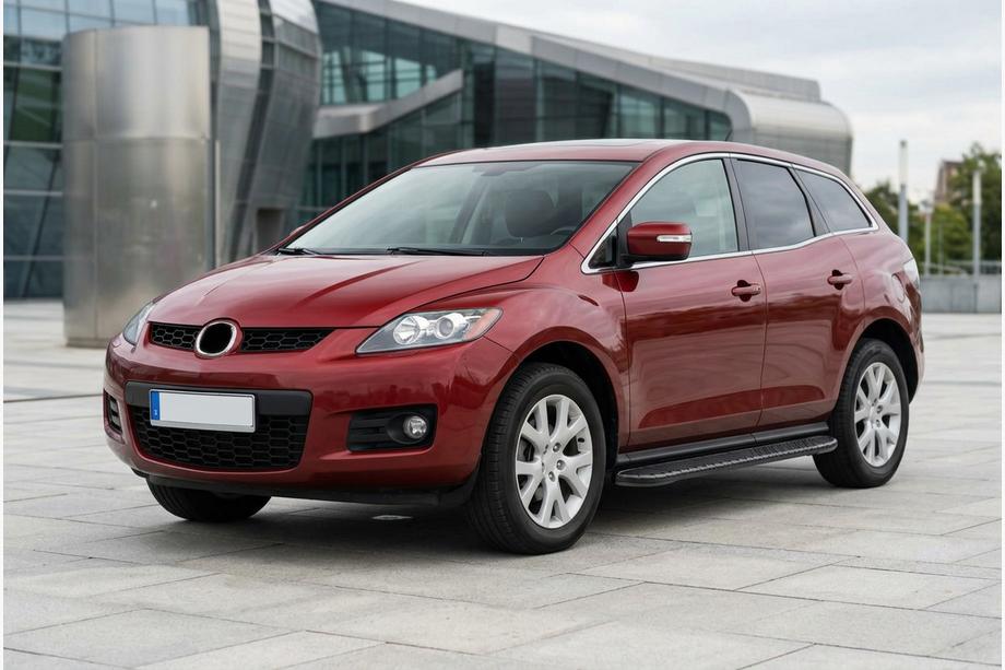 Mazda CX-7 2006–2012 Bočne stopnice Bosphorus Black (2 kos, aluminij) Image