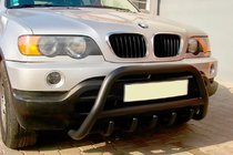 BMW X5 E53 1999–2006 Bullbar WT003 Black (nerjavno jeklo) fotografija 1