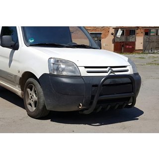 Bullbar WT003 Black (nerjavno jeklo) Citroen Berlingo 1996–2008 fotografija 4