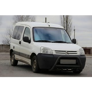 Bullbar WT003 Black (nerjavno jeklo) Citroen Berlingo 1996–2008 fotografija 1