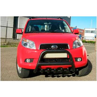 Sprednji zaščitni lok WT003 Black (nerjaveče jeklo) Daihatsu Terios 2006–2017 fotografija 1
