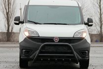 Fiat Doblo II 2010–2022 Sprednji zaščitni lok WT003 Black (nerjaveče jeklo) fotografija 1