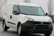 Fiat Doblo II 2010–2022 Sprednji zaščitni lok WT003 Black (nerjaveče jeklo) fotografija 4
