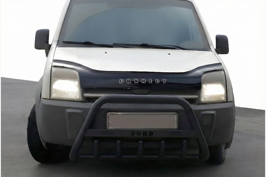 Ford Connect 2002–2006 Sprednji zaščitni lok WT004 Black (nerjavno jeklo) Image