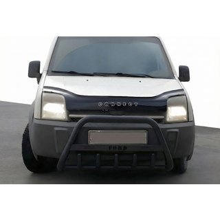 Sprednji zaščitni lok WT004 Black (nerjavno jeklo) Ford Connect 2006–2009 fotografija 1