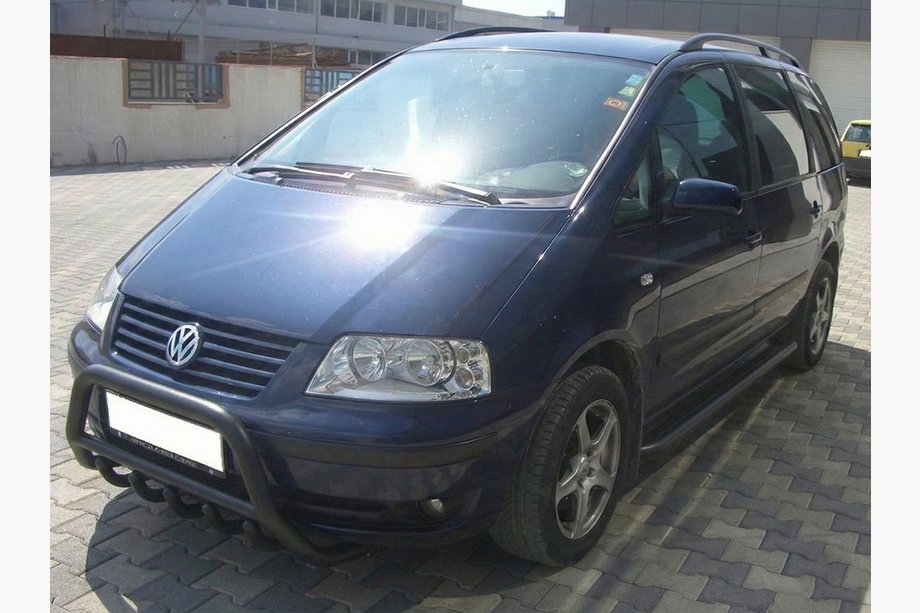 Ford Galaxy 1995–2006 Bullbar WT003 Black (nerjavno jeklo) Image