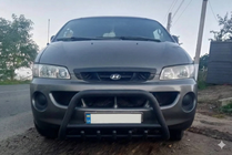 Hyundai H200, H1, Starex 1998–2007 Bullbar WT003 Black (nerjavno jeklo) fotografija 1
