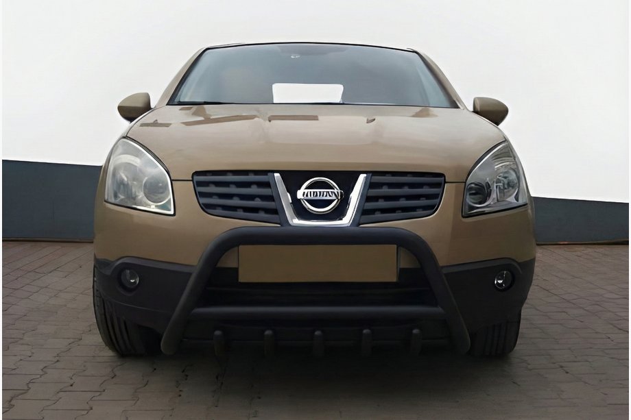 Nissan Qashqai 2010–2014 Bullbar WT003 Black (nerjavno jeklo) Image