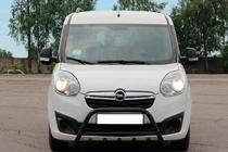 Opel Combo 2012–2018 Bullbar WT003 Black (nerjavno jeklo) fotografija 4
