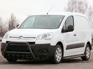 Peugeot Partner Tepee 2008–2018 Bullbar WT003 Black (nerjavno jeklo) fotografija 1