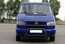 Volkswagen T4 Caravelle/Multivan 1990–2003 Bullbar WT003 Black (nerjavno jeklo) fotografija 5