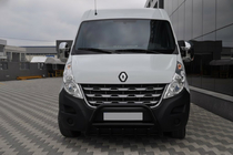 Renault Master 2011–2023 Sprednji zaščitni lok WT003 Black (nerjaveče jeklo) fotografija 1