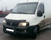 Citroen Jumper 1995–2006 Sprednji zaščitni lok WT003 Black (nerjaveče jeklo) fotografija 3