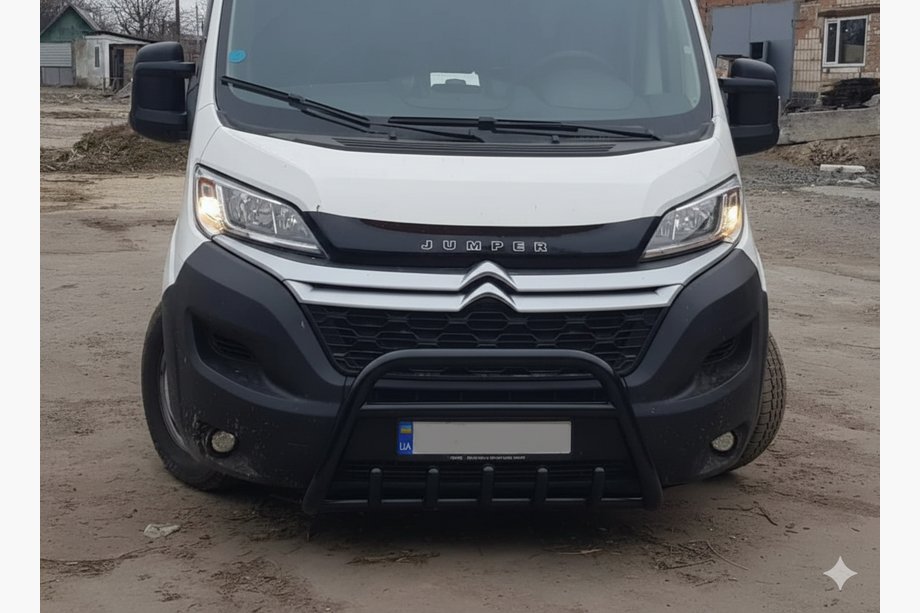 Opel Movano 2021– Sprednji zaščitni lok WT003 Black (nerjaveče jeklo) Image