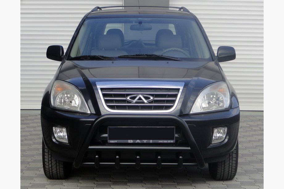 Chery Tiggo 1 2005–2016 Bullbar WT003 Black (nerjavno jeklo) Image