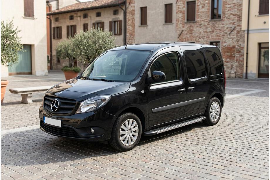 Mercedes Citan 2013–2021 Stranske stopnice Duru (2 kos, aluminij) Image