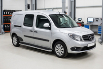 Mercedes Citan 2013–2021 Stranske stopnice Maydos V1 (2 kosa, aluminij / nerjavno jeklo) fotografija 1