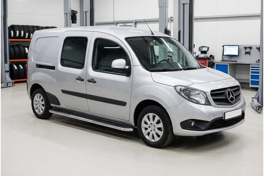 Mercedes Citan 2013–2021 Stranske stopnice Maydos V1 (2 kosa, aluminij / nerjavno jeklo) Image
