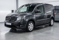 Mercedes Citan 2013–2021 Bočne stopnice Bosphorus Black (2 kos, aluminij) fotografija 1