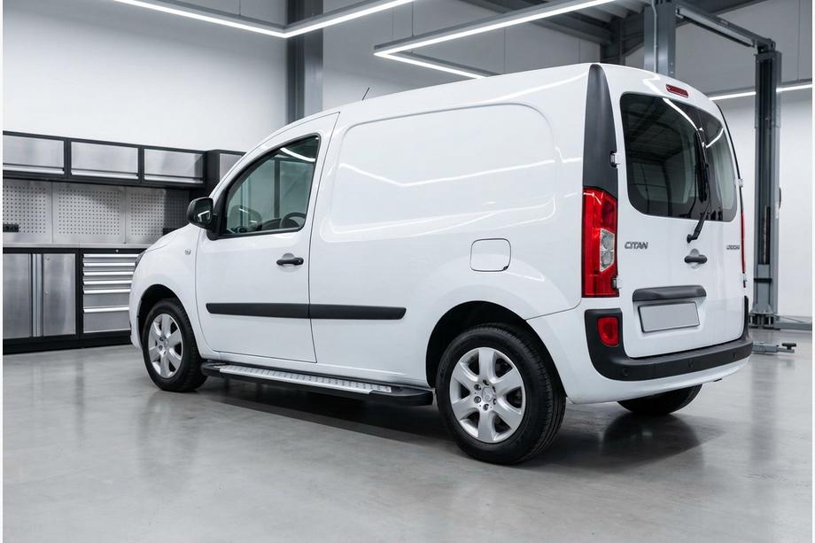 Mercedes Citan 2013–2021 Bočne stopnice Allmond (2 kosa, aluminij) Image