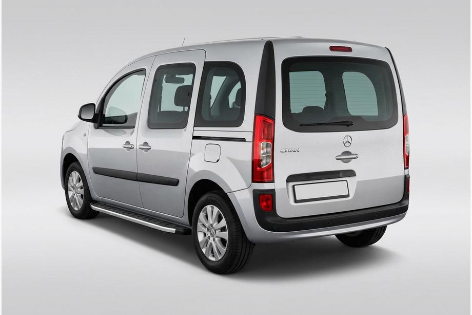 Mercedes Citan 2013–2021 Bočne stopnice Fullmond (2 kos, aluminij) Image