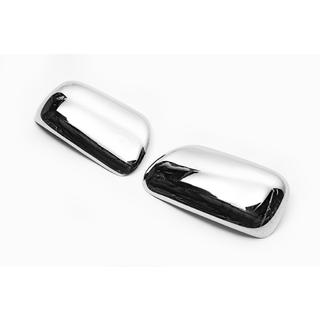 Kromirani pokrovi ogledal 2002-2005 (2 kosa, plastika) Toyota Corolla 2002–2007 fotografija 4