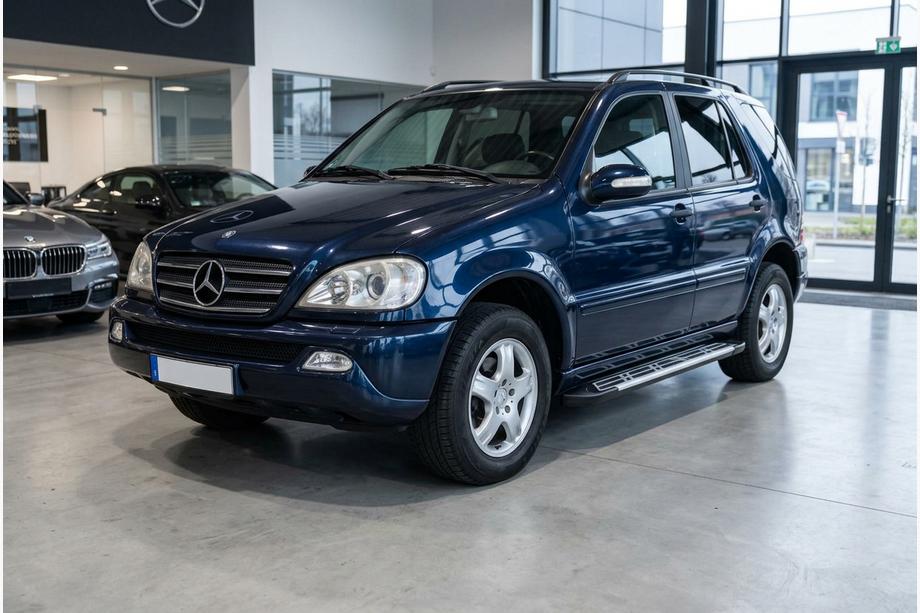 Mercedes ML W163 1997–2005 Stranske stopnice Sunrise (2 kos, aluminij) Image