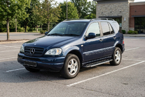 Mercedes ML W163 1997–2005 Stranske stopnice RedLine V1 (2 kos, aluminij) fotografija 1