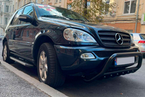 Mercedes ML W163 1997–2005 Bočne stopnice Duru (2 kosa, aluminij) fotografija 4