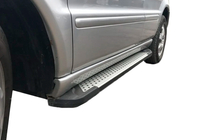 Mercedes ML W163 1997–2005 Stranske stopnice Allmond Grey (2 kosa, aluminij) fotografija 1