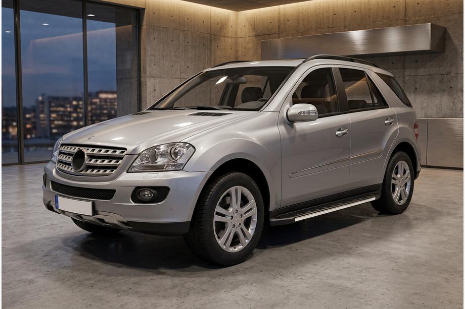 Mercedes ML W164 2005–2011 Bočne stopnice Duru (2 kosa, aluminij) Image