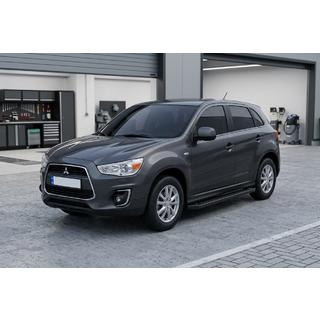 Bočne stopnice Allmond Black (2 kosa, aluminij) fotografija 1