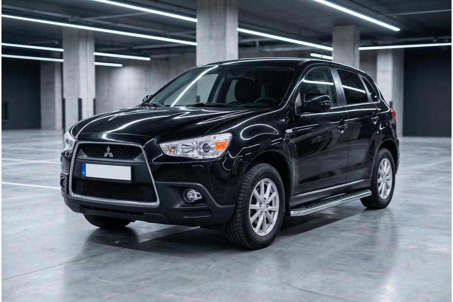 Mitsubishi ASX 2010–2023 Stranski pragovi Maydos V1 (2 kos, aluminij ↗ nerjaveče jeklo) Image