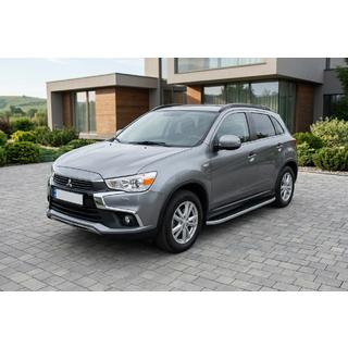 Stranske stopnice Tayga Grey (2 kos, aluminij) fotografija 1