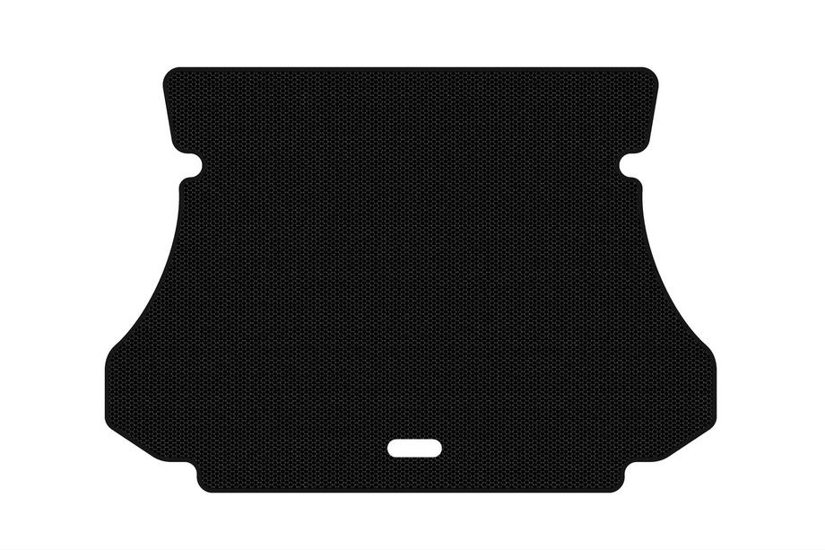 Hyundai Santa Fe 1 2000–2006 Gumijasta preproga za prtljažnik Carsuit (Črna) Image