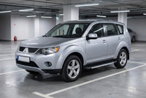 Mitsubishi Outlander 2006–2012 Stranske stopnice RedLine V1 (2 kos, aluminij) fotografija 1