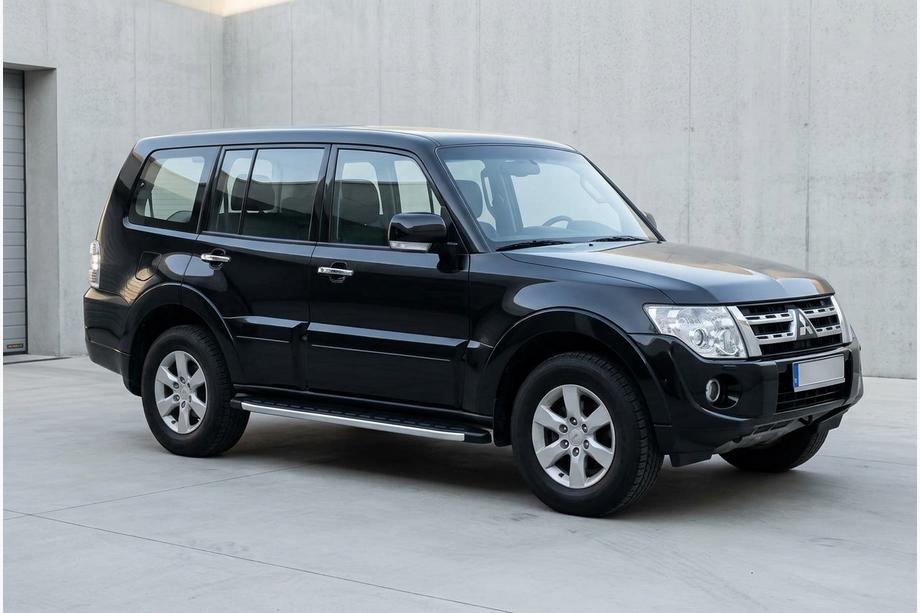 Mitsubishi Pajero Wagon IV 2006–2021 Stranske stopnice Fullmond (2 kos, aluminij) Image