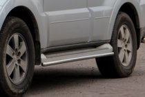 Mitsubishi Pajero Wagon IV 2006–2021 Stranske cevi (2 kos, nerjavno jeklo) fotografija 5