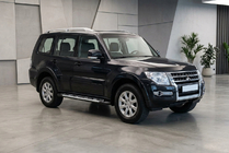 Mitsubishi Pajero Wagon IV 2006–2021 Stranske stopnice Sunrise (2 kos, aluminij) fotografija 1