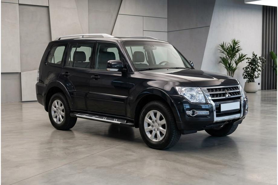 Mitsubishi Pajero Wagon IV 2006–2021 Stranske stopnice Sunrise (2 kos, aluminij) Image