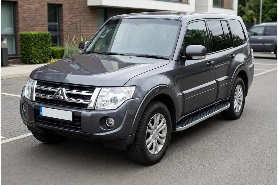 Mitsubishi Pajero Wagon IV 2006–2021 Bočne stopnice Tayga (2 kos, aluminij) Image