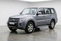 Mitsubishi Pajero Wagon IV 2006–2021 Stranske stopnice Rainbow (2 kos, aluminij) fotografija 1