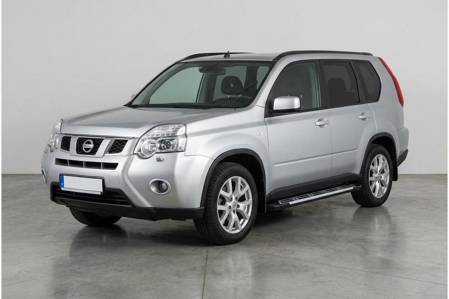Nissan X-trail T31 2007–2014 Stranske stopnice Sunrise (2 kos, aluminij) Image
