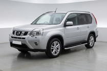 Nissan X-trail T31 2007–2014 Stranski pragovi Maydos V1 (2 kos, aluminij ↗ nerjaveče jeklo) fotografija 1