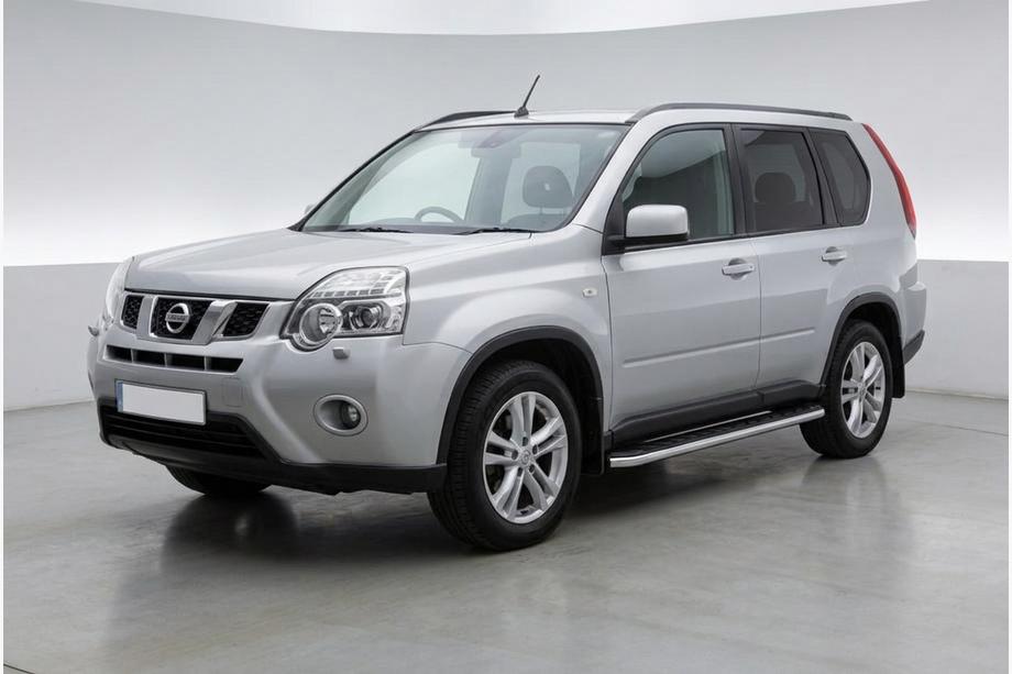 Nissan X-trail T31 2007–2014 Stranski pragovi Maydos V1 (2 kos, aluminij ↗ nerjaveče jeklo) Image