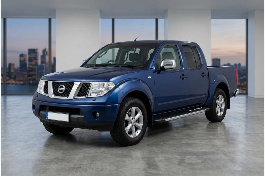 Nissan Navara 2006–2015 Stranske stopnice RedLine V1 (2 kos, aluminij) Image