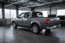 Nissan Navara 2006–2015 Bočne stopnice Duru (2 kosa, aluminij) fotografija 1